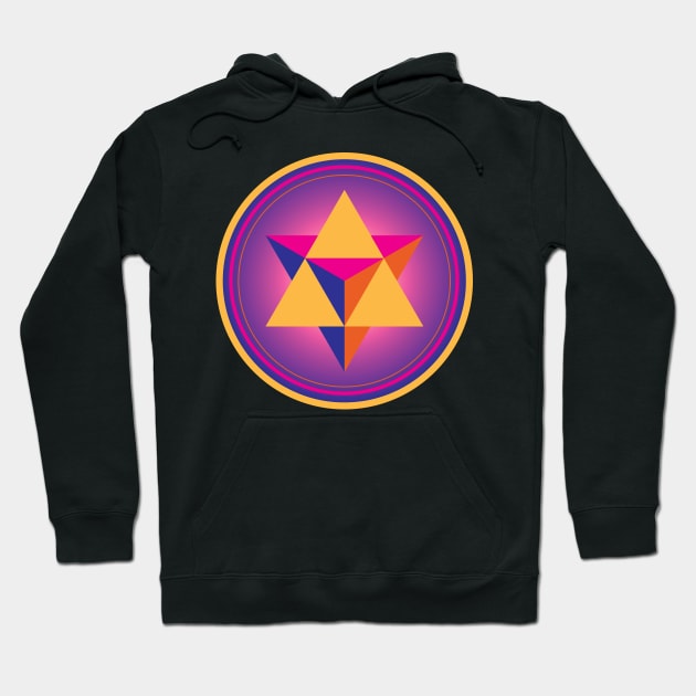 Merkaba Hoodie by GalacticMantra